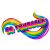 Sei du selbst, Regenbogenband