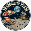 Tranquility Beach - Mondlandung Grafik