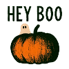 Kürbis Geist Hey Boo