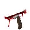 I'm fine - Messer mit Blutspritzern