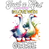 Gans Mädchen Goose