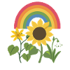 Natur · Blumen · Bunte Sonnenblume