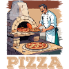 Pizzabäcker Am Steinofen Pizza Bäcker