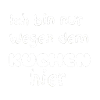 Nur wegen dem Kuchen