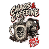 Chaos & Koffein-Schädel-Tasse