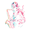 Saxophonist Steampunk