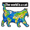 Die Welt ist eine Katze