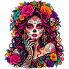 Floral Calavera