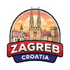 Zagreb Kroatien Reiseabzeichen St. Marks-Kirche Geschenk