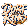 Dorfkind Landleben Schriftzug