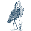 Blaureiher Vogel