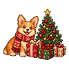 Corgi Weihnachtsglanz