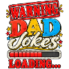 Papa-Witze lädt sich Lustiges Papa-Design