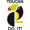 Abstrakter Tukan TOUCAN DO IT