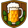 Bierkrug Shield Motiv
