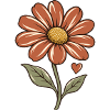 Biene und Blüte – Blüte