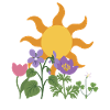Veilchen · Sonne · Geschenkidee · Blüten