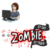 Coder by day Zombie by night - Programmiererin
