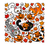 Katzenbande – Halloween-Katzenwahnsinn