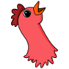 Huhn Kopf