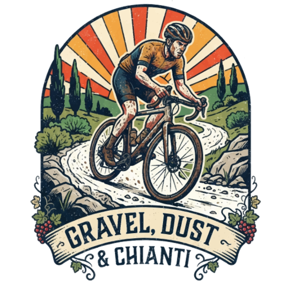 Gravel Dust & Chianti – Autorski Wzór Vintage