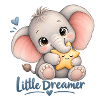 Kleiner Träumer Elefant & Stern