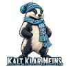 Panda Winterlook: Schal Mütze