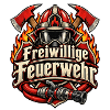 Freiwillige Feuerwehr Helm Äxte & Schlauch