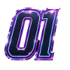 Neon 01 Carbonoptik Logo