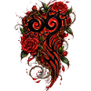 Crimson Heart Stammesrosen