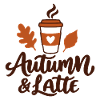 Herbst- und Latte-Cozy Herbstkaffee-Liebhaber
