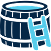 Eisbad Badefass Icon
