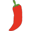 Feurige peperoni