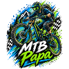 MTB Papa Abenteuerprint Geschenkidee