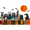 Halloween Monsterparade | Lustige Gruselmonster