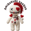 Amigurumi-Voodoo-Puppe mit Herz