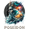Poseidon Gott Meer Wellen