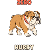Zero Hurry – Fauler Bulldoggen-Humor