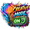 Kreativer Modus Neon Druck