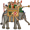 Mittelalterlicher Elefant