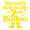 Mein zweites Rodeo