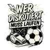 Wer diskutiert muss Laufen