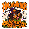 Hallowiener Dackel Halloween