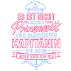 Kapitänin Segeln Boot Spruch