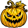Kurbis Halloween Grusel