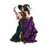 Mondmagierin im Abendkleid