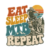 EAT SLEEP MTB REPEAT