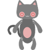 Kawaii Stitch Cat