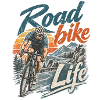 Road Bike Retro Geschenkidee 