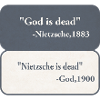 God is Dead - Nietzsche 